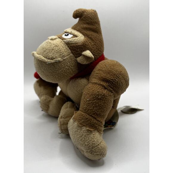 Donkey Kong Plush 2016 Super Mario Nintendo Good Stuff Stuffed Figure - Picture 3 of 12